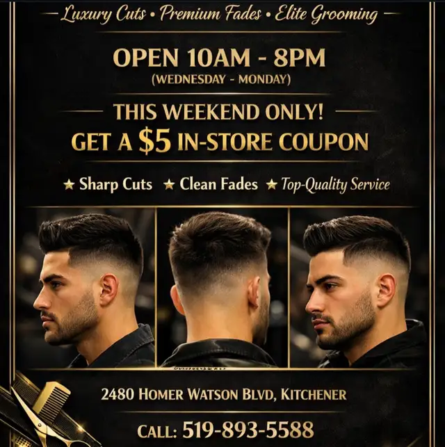 Barber Shop Open