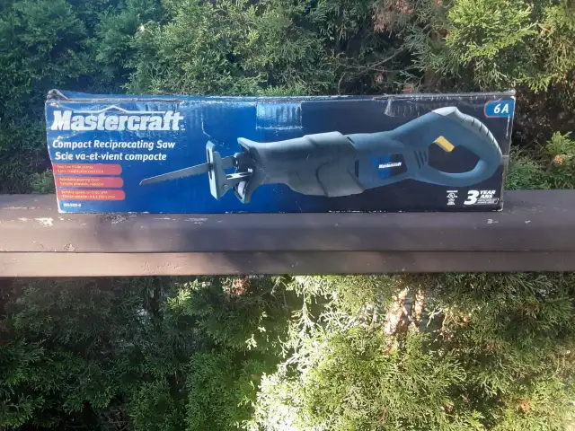 6A Mastercraft Compact Reciprocating Saw