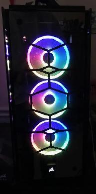 CORSAIR CRYSTAL 570X RGB TEMPERED GLASS ATX CASE – 3 CORSAIR RGB - Photo 10