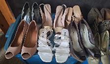 Huge lot 16 pairs women's shoes sizes 7 to 7 1/2 - Photo 7