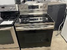 Cuisinière stainless vitrocéramique convection Samsung