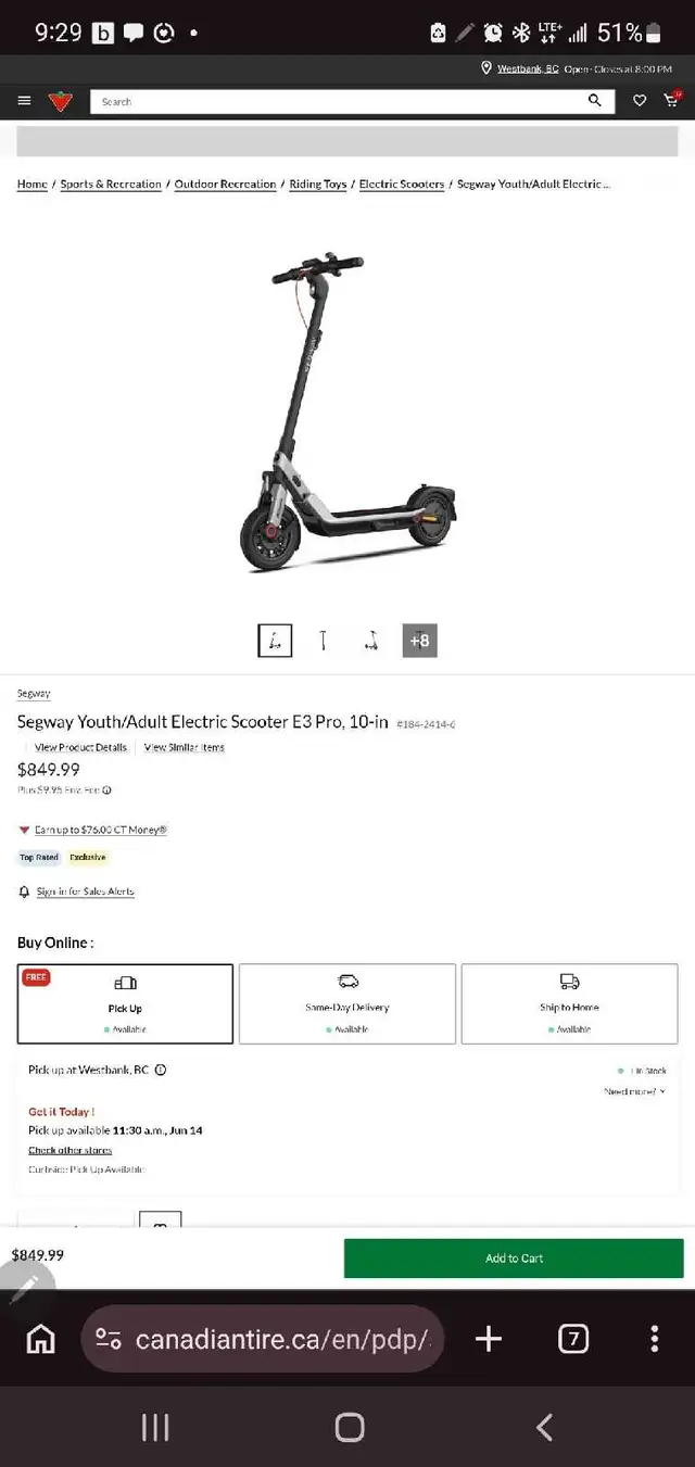 ~~BRAND NEW NEVER OPENED~~Segway Electric Scooter L3 Pro