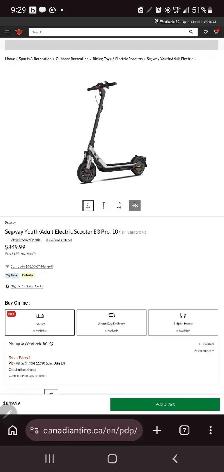~~BRAND NEW NEVER OPENED~~Segway Electric Scooter L3 Pro