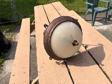 Rustic Bronze Flush Mount Ceiling Light - Photo 2