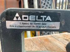 Delta 16' Scroll Saw, 2 Speed, Model #40-560C - Photo 3