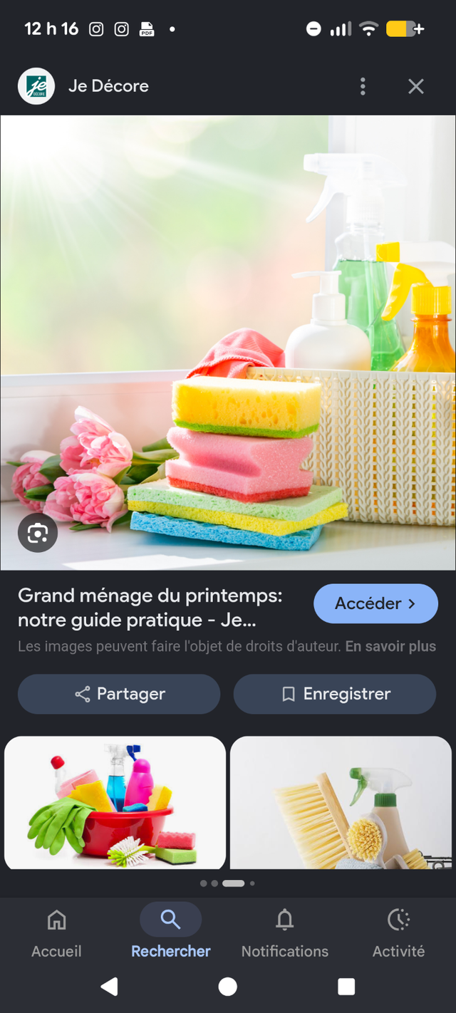 Offre entretien ménager