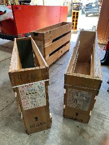 wooden storage crates - Photo 3