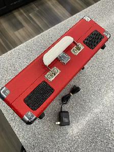 Crosley Red Portable Turntable - Photo 2