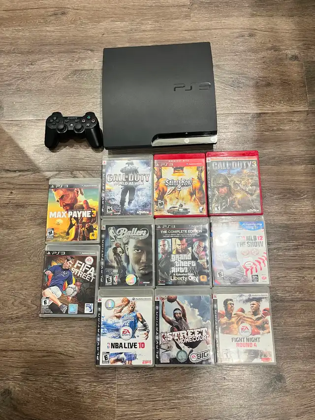 PLAYSTATION 3 BUNDLE FOR SALE!