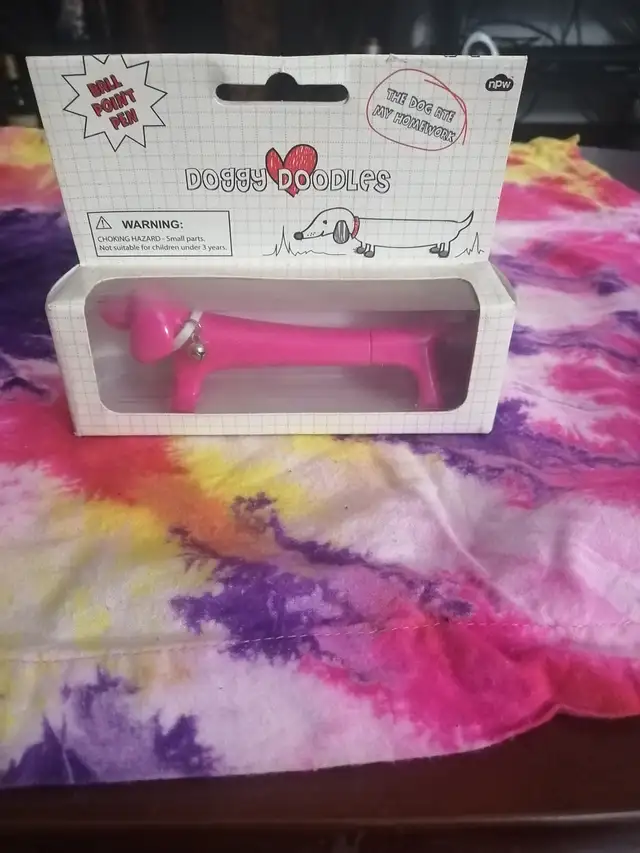 Dog pen collectible