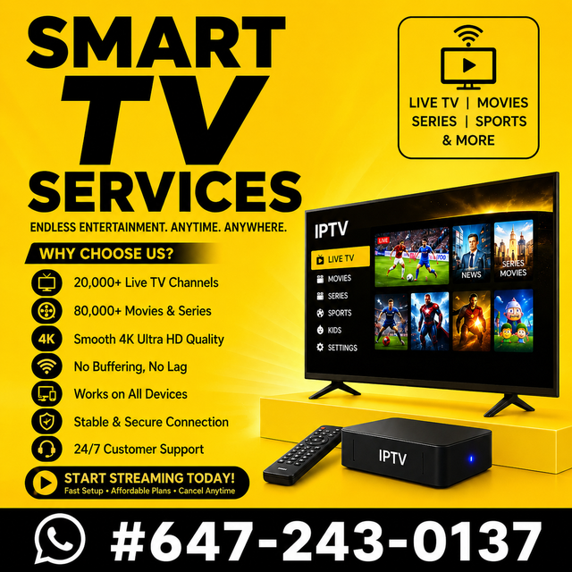 All In One 4K TV Services With No Buffering