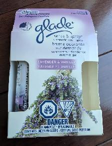 Glade Automatic Air Freshener Spray Black Vase Like New Conditio - Photo 3