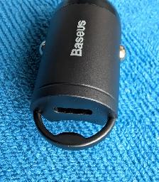 Baseus 30W USB C PD Slim Fast Rapid Car Single Port Charger - Photo 3