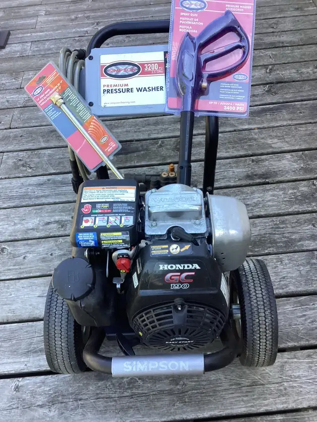Honda pressure washer 3200 psi