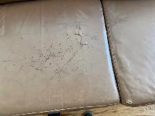 Free 7 ft comfy Italian leather sofa, Tuscany NW - Photo 2