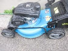2022 YARDWORKS 21' SELF PROPELLED LAWN MOWER W/BAGGER LIKE NEW - Photo 5