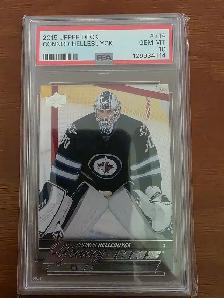 Winnipeg Jets Connor Hellebuyck Young Guns PSA 10 Hockey Card