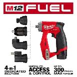 Milwaukee 2505-22 M12 FUEL 4-in-1 Installation Drill Kit New$279 - Photo 3