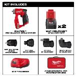 Milwaukee 2505-22 M12 FUEL 4-in-1 Installation Drill Kit New$279 - Photo 5