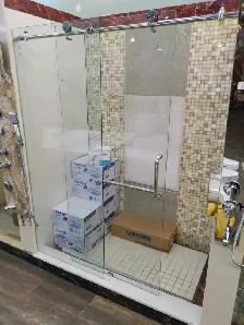 shower glass $249