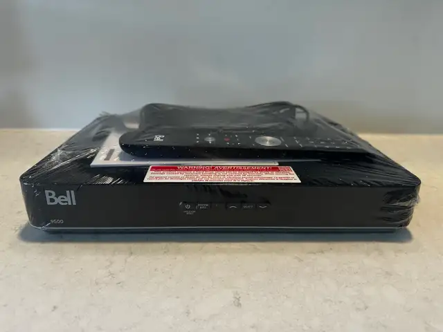 Bell Satellite Receiver 9500 whole home PVR new