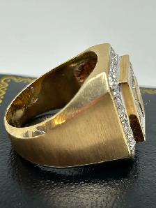 Double Frame Men’s Diamond Ring - Photo 7