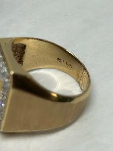 Double Frame Men’s Diamond Ring - Photo 8