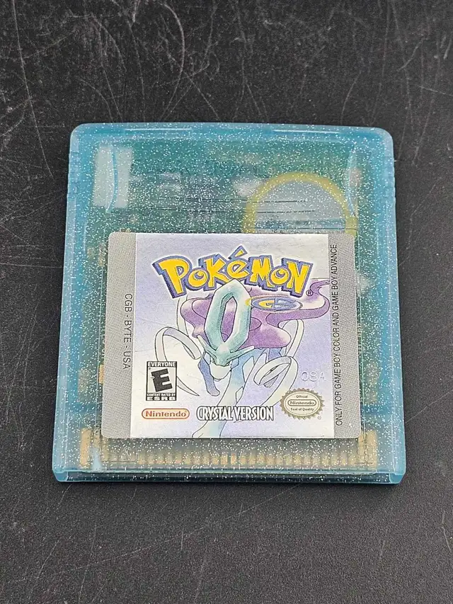 Gameboy Colour Pokemon Crystal