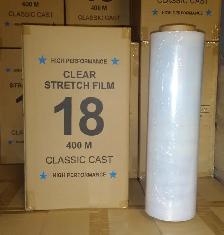 Stretch Film, Hand Pallet Wrap from 5" to 18" 70-80GA