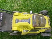 RYOBI - Electric Mower   Battery   Charger - Photo 2