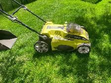 RYOBI - Electric Mower   Battery   Charger - Photo 9