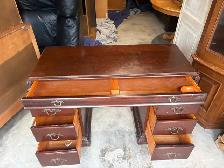 Free delivery antique Craftsmanship Desk - Photo 2