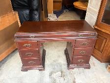 Free delivery antique Craftsmanship Desk - Photo 5