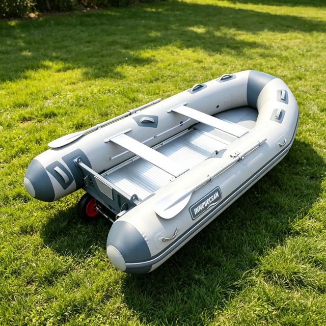 12ft inflatable fishing boat easy to carry.transportand storage