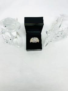 Men’s Two Tone Diamond  Ring - Photo 2