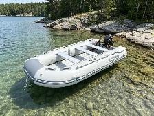 10FT Inflatable Boat —more  Stable and more Wide Beam Design - Photo 8
