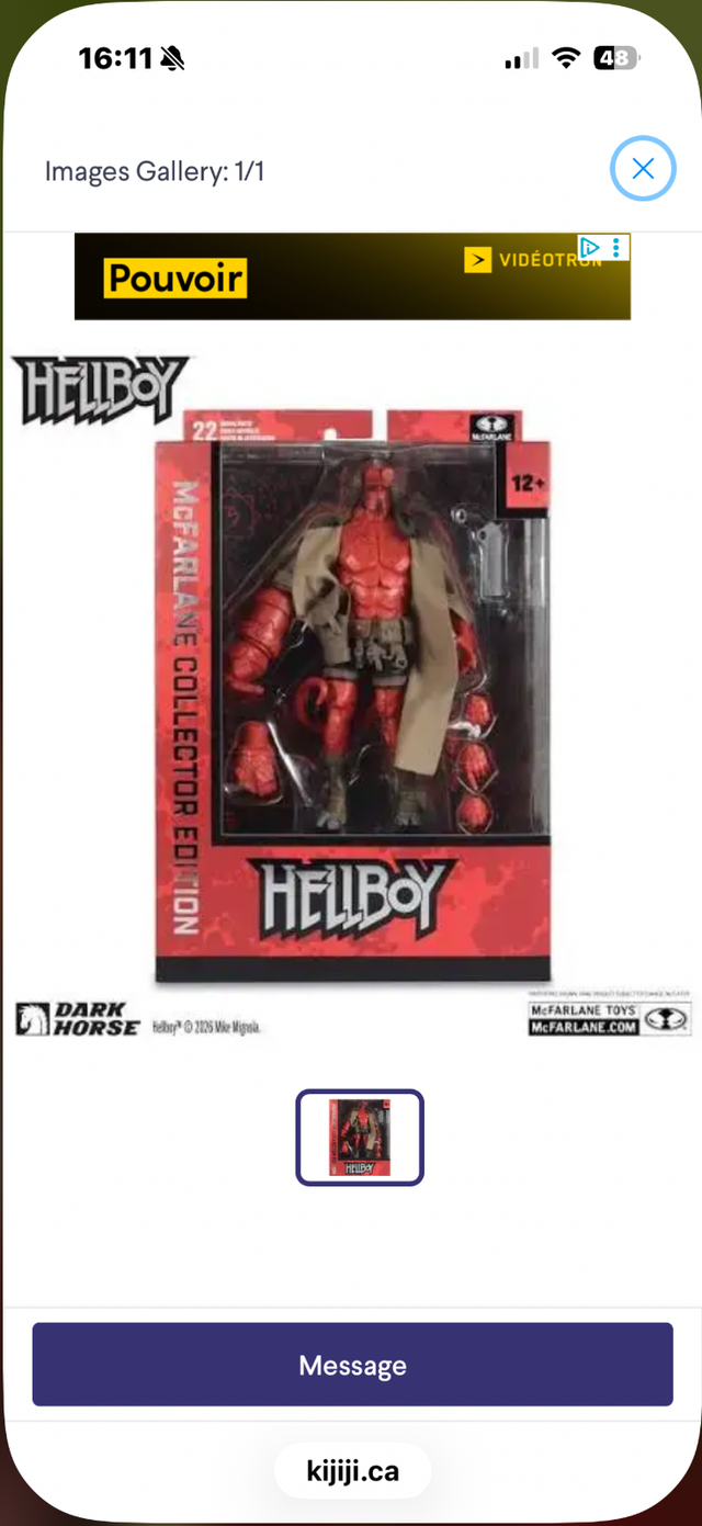 Hellboy McFarlane !! Figurine