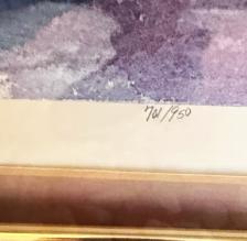 Large, Framed Artworks: Relaxing on the Porch   Thomas Kinkade - Photo 10