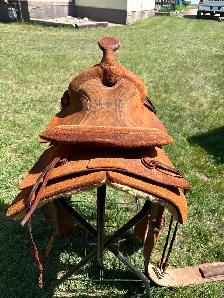 Full Roughout Roping Saddle - Photo 3