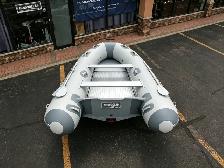 12.5 ft inflatable portable boat. great for fishing and family