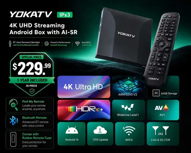4k tv box for sale