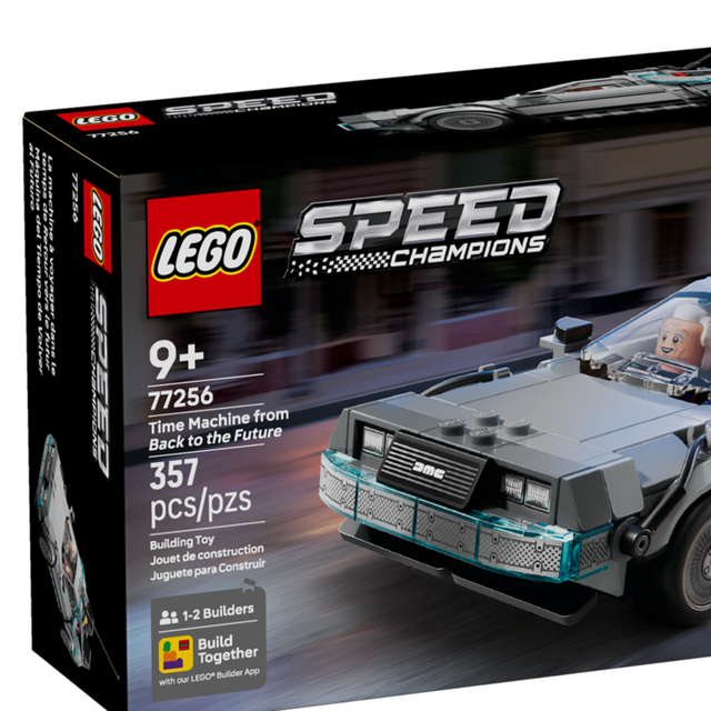 Lego back to the future !!