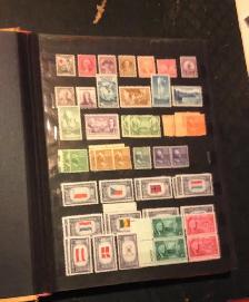 US MNH stamps in stockbook