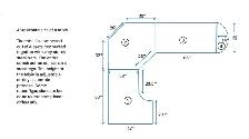 Large office desk / workstation.