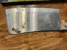 Olympia Stainless Steel Meat Cleaver ! - Photo 5