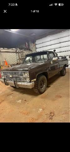 1983 Chevy c20 Scottsdale