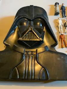 Star Wars vintage figures with Darth Vader carry case & weapons - Photo 7
