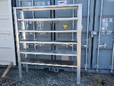 aluminum shelf