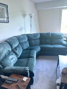 Large Green Sectional