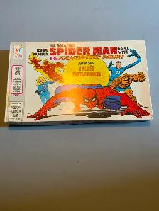 1977 Amazing Spider-Man Game with The Fantastic Four. Complete